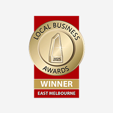 2025 Eastern Melbourne Winner Local Business Awards Logo